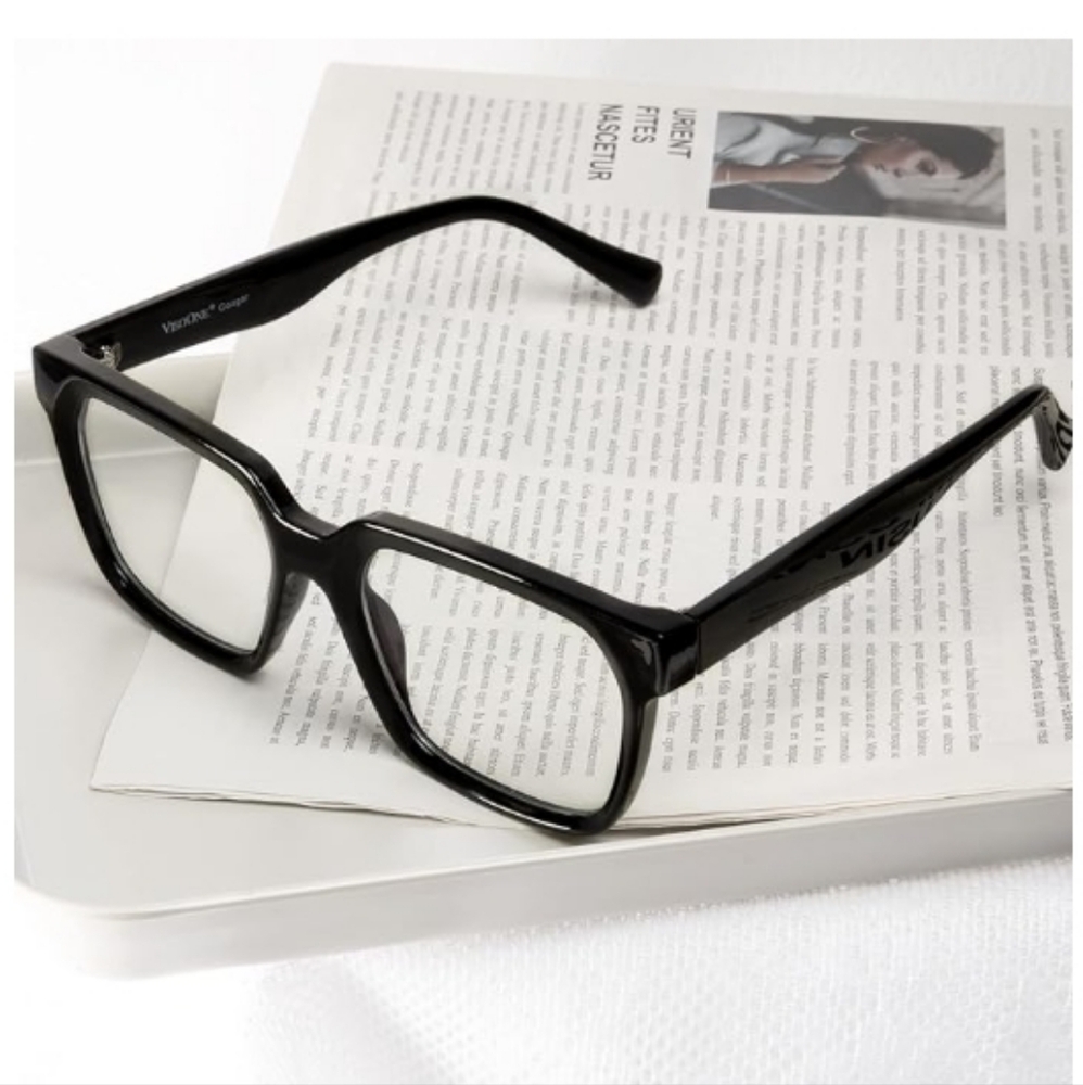 Blue Light Blocking Computer Eyewear Glasses Black Frame